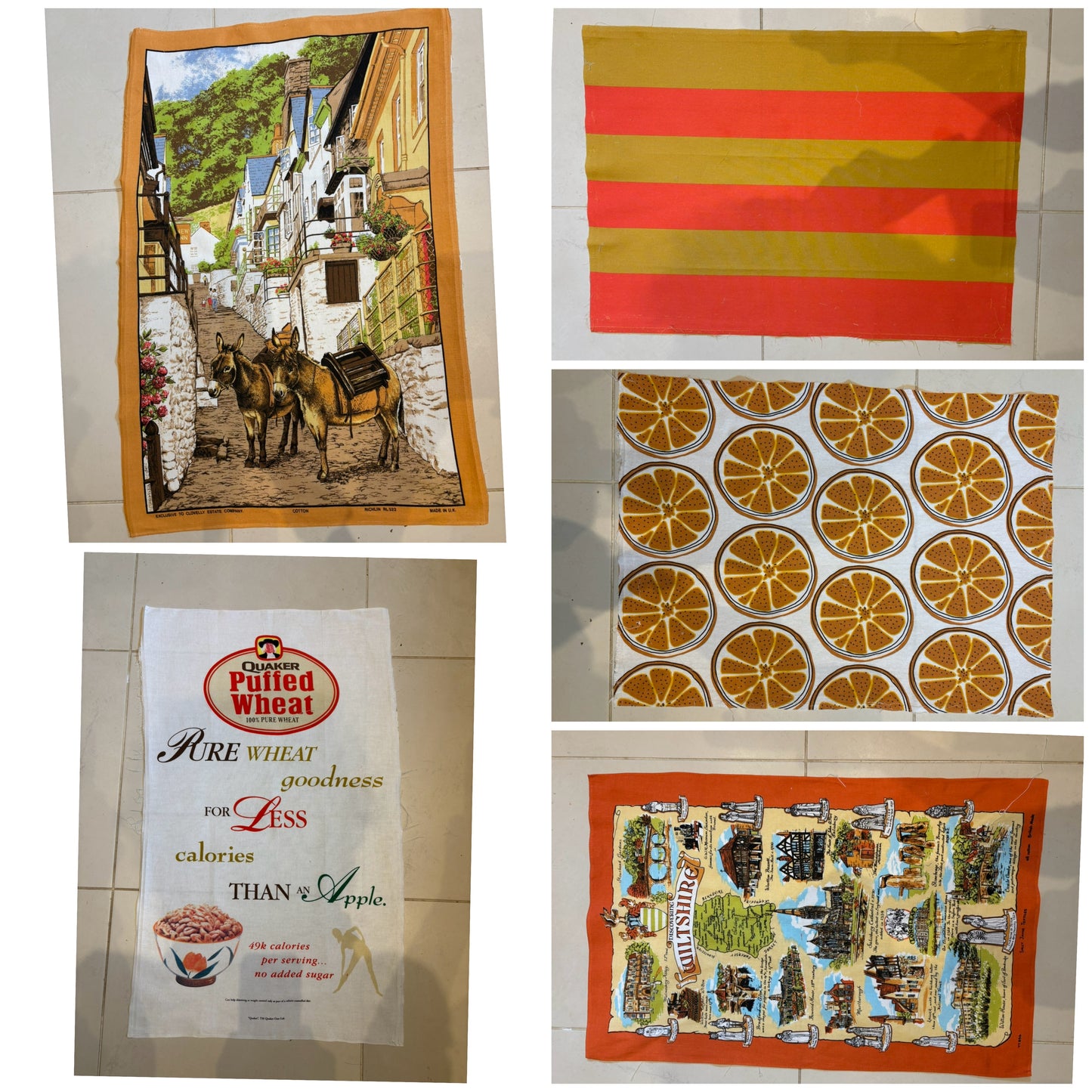 Short sleeved tea-shirt featuring a healthy breakfast! Oranges and puffed wheat!