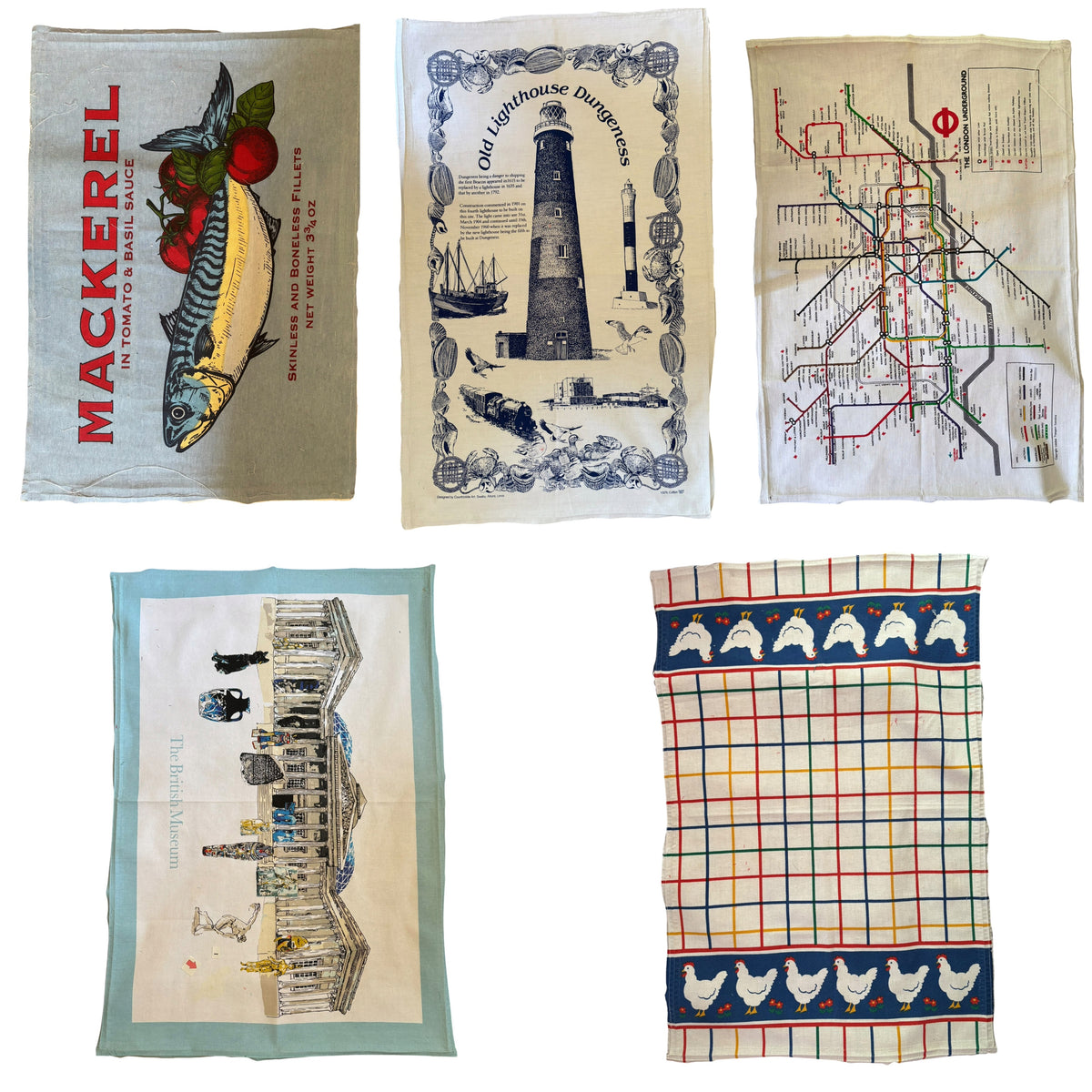 Mackerel, Lighthouse, French Sardines
