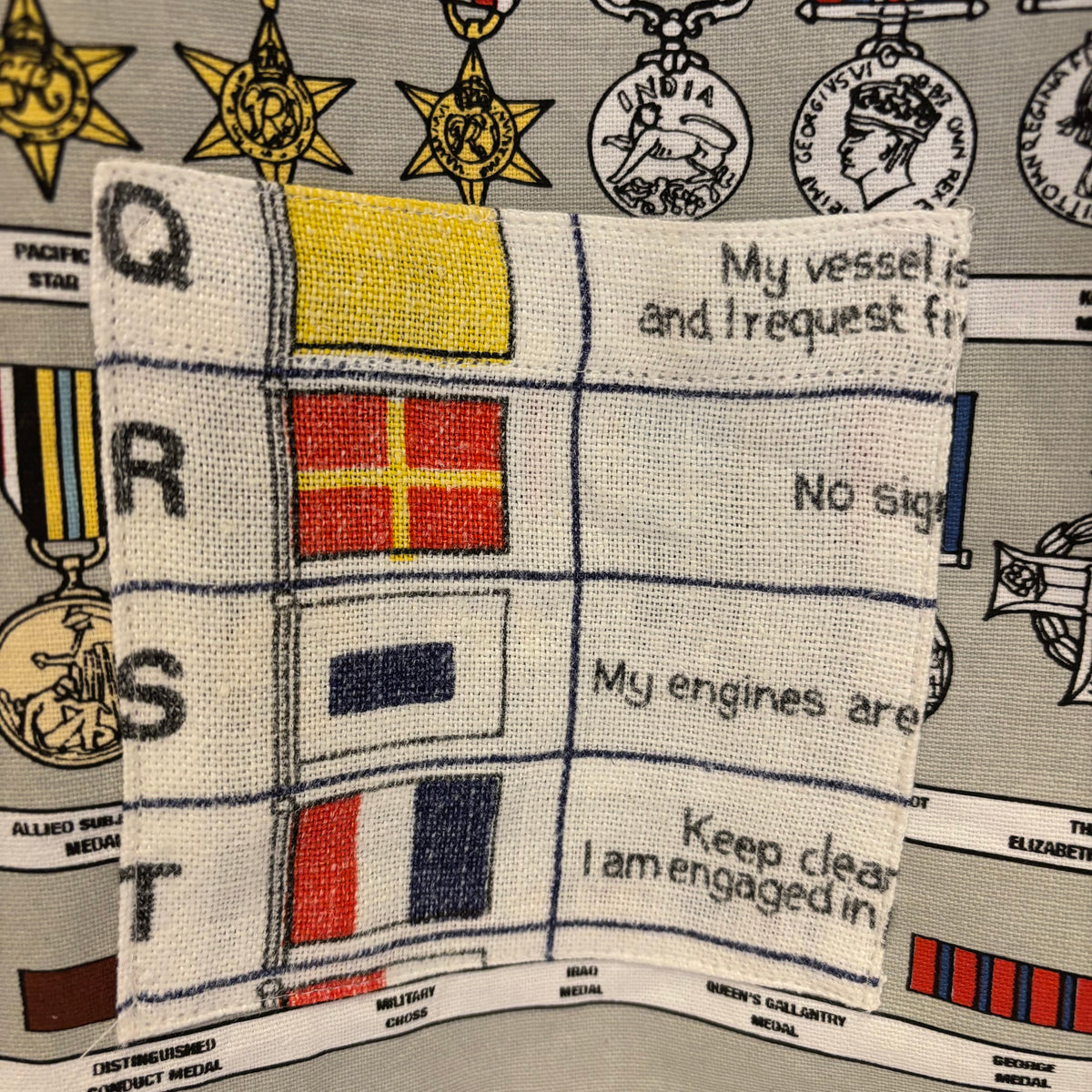 Girl Guides, Chelsea Medals, Red Cross and Sailing Signals