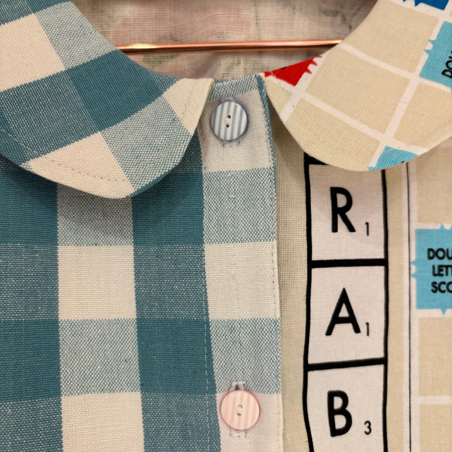 Scrabble and vintage Cath Kidson