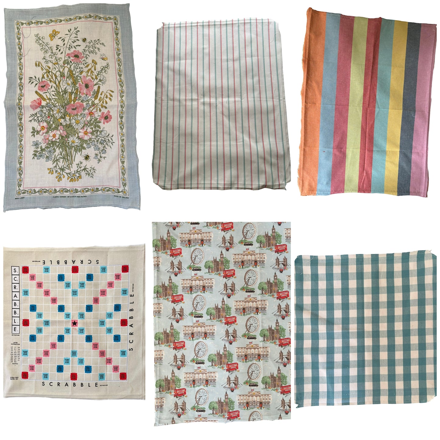 Scrabble and vintage Cath Kidson