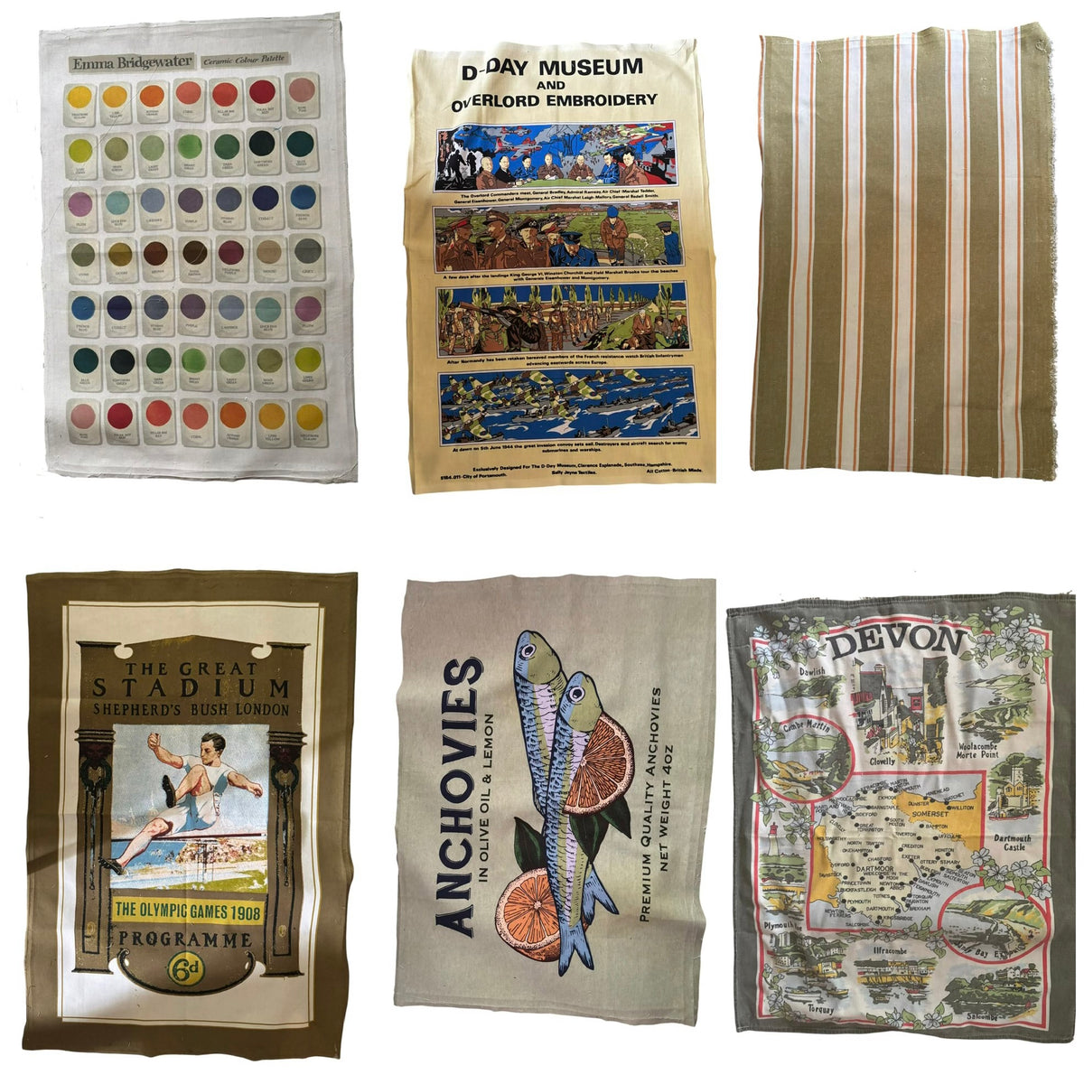 Anchovies, Olympics, Colour Chart