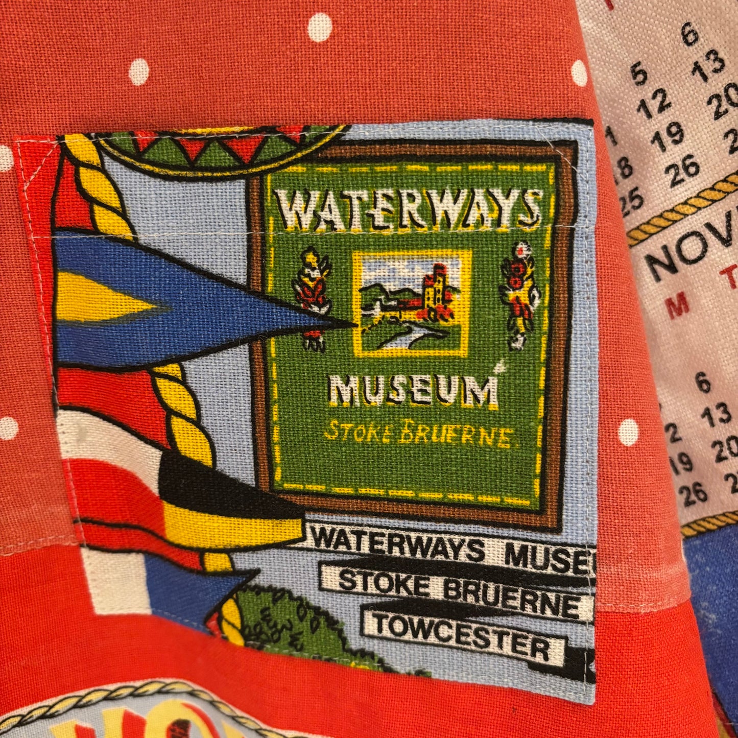 LONGER LENGTH One size tea-shirt “Waterways”