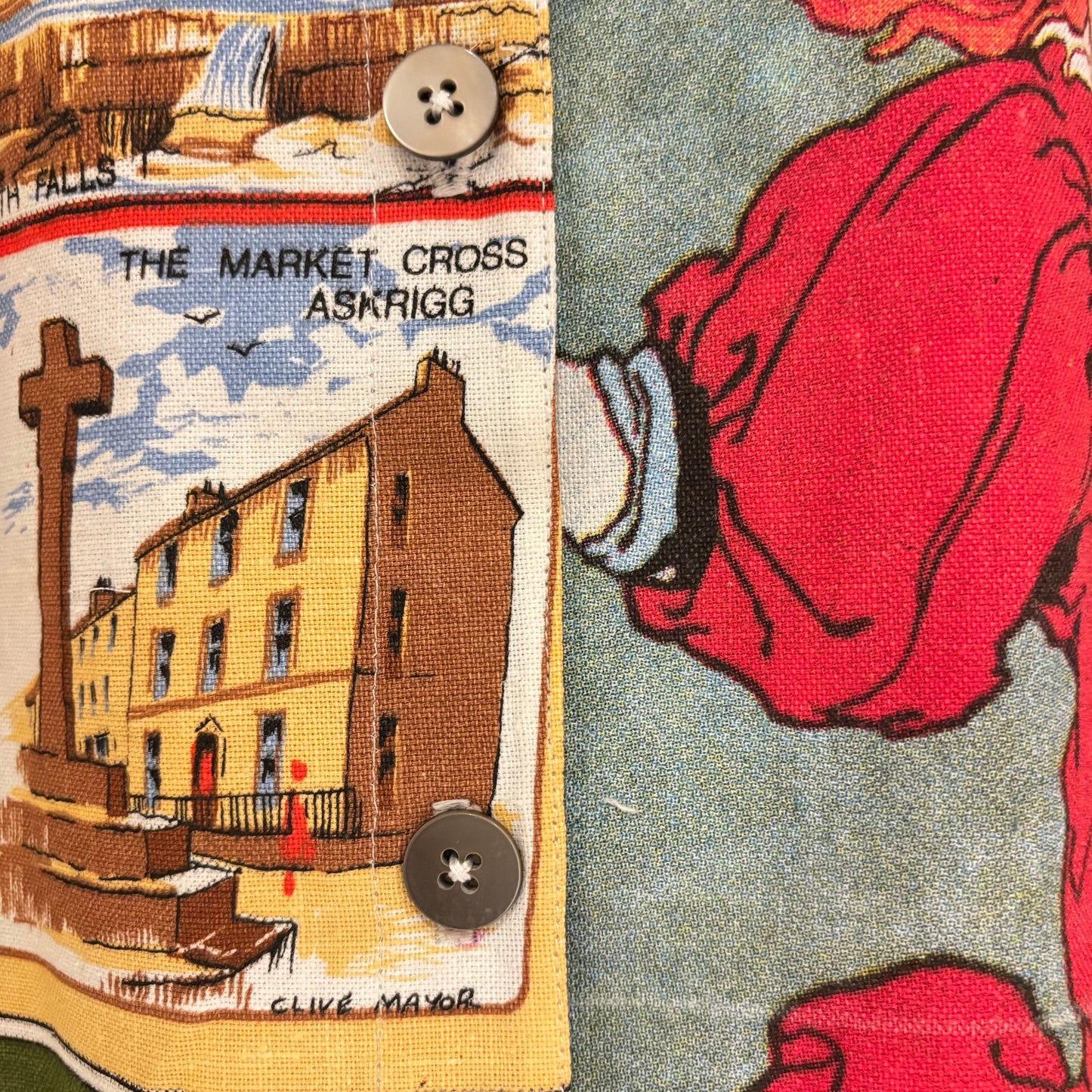 LONGER LENGTH One size tea-shirt “Cadbury Girl”