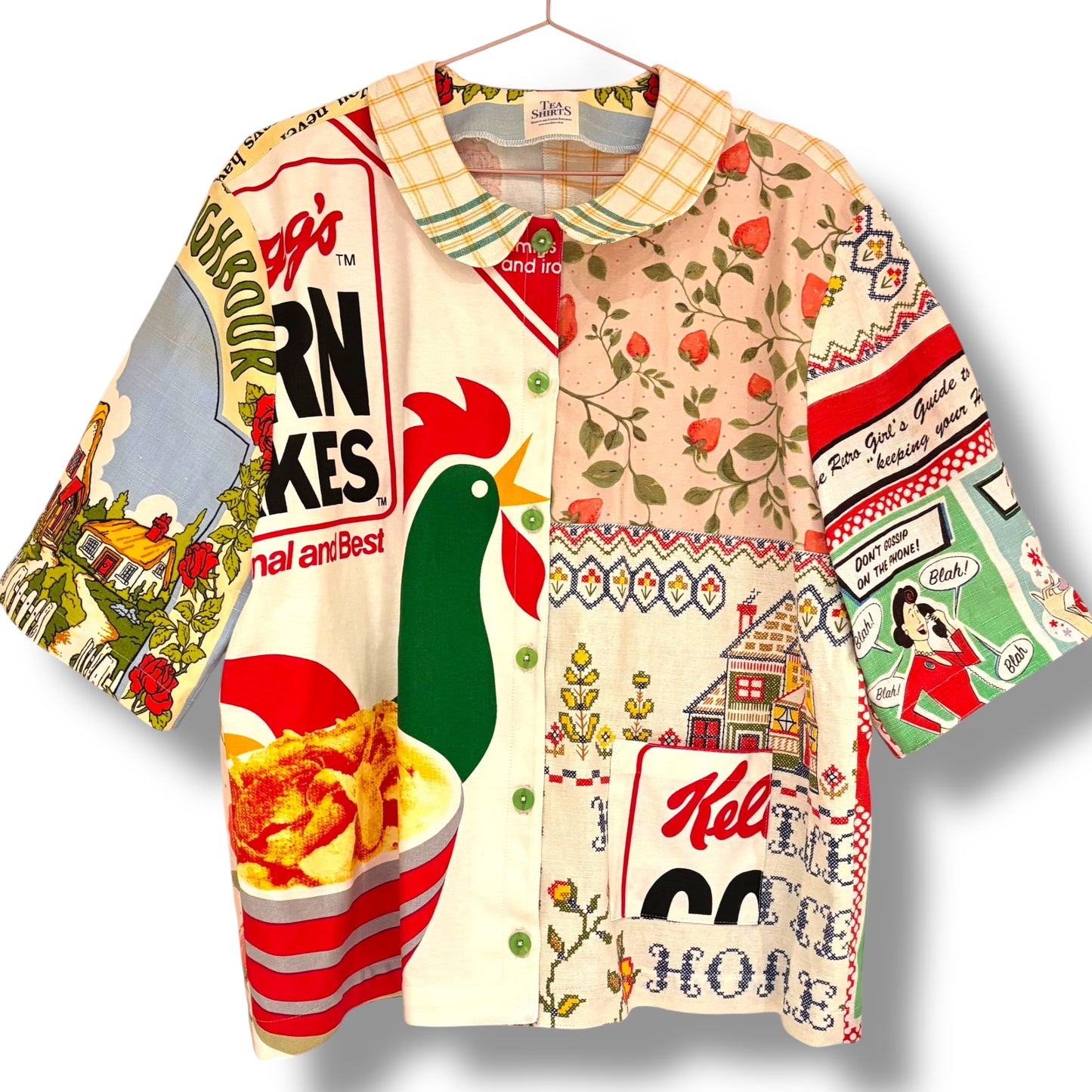 LONGER LENGTH One size tea- shirt “Kelloggs”