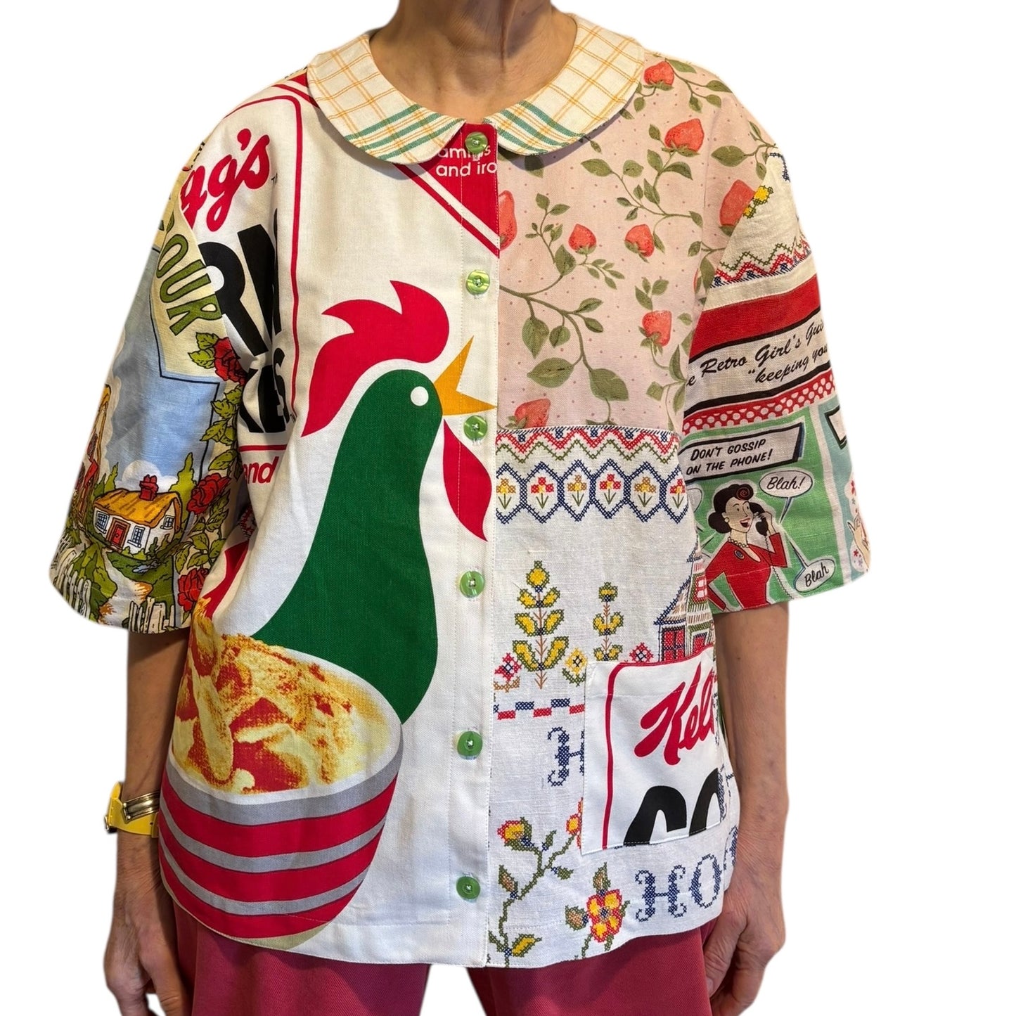 LONGER LENGTH One size tea- shirt “Kelloggs”