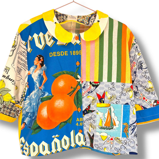 One size tea-shirt “Oranges and Lemons”