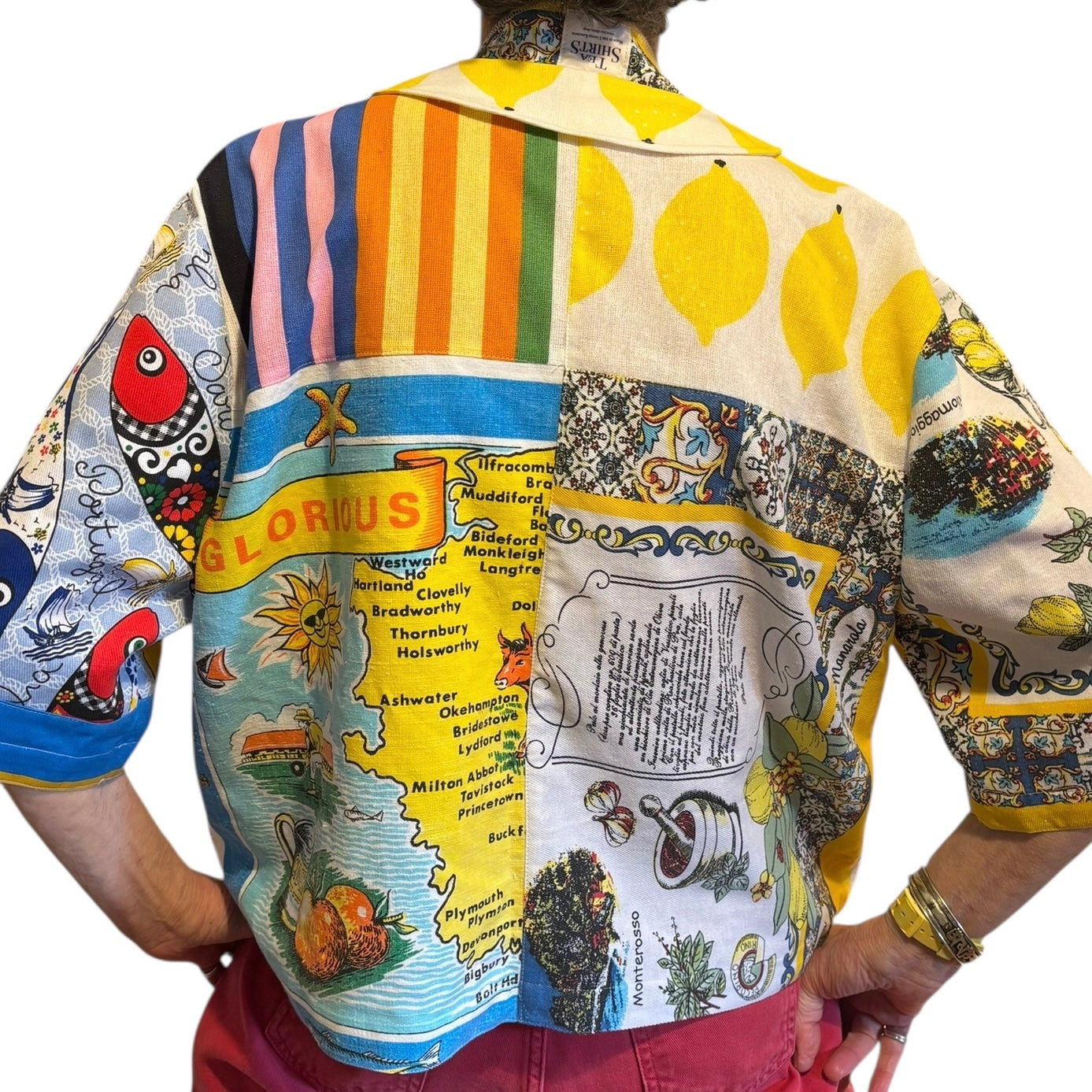 One size tea-shirt “Oranges and Lemons”