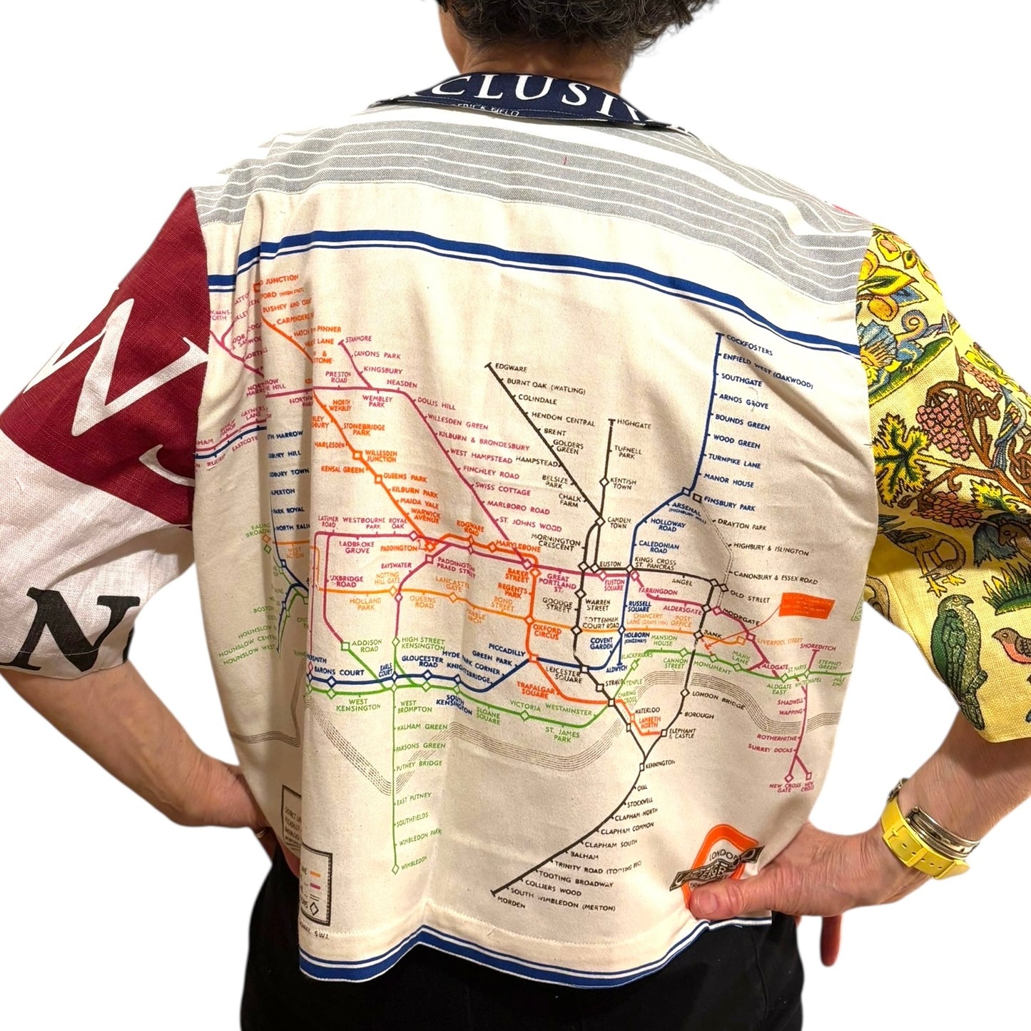 One size Tea-shirt - The Tom and Jerry on London Underground
