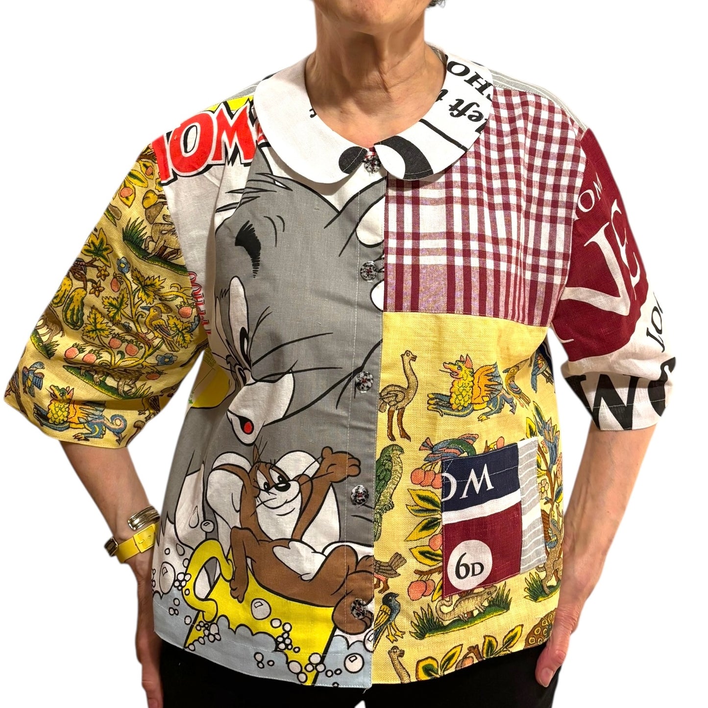 One size Tea-shirt - The Tom and Jerry on London Underground