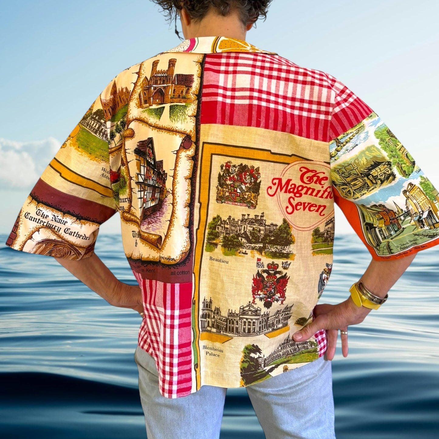 LONGER LENGTH One size tea-shirt “Lifeboats and The Magnificent Seven”