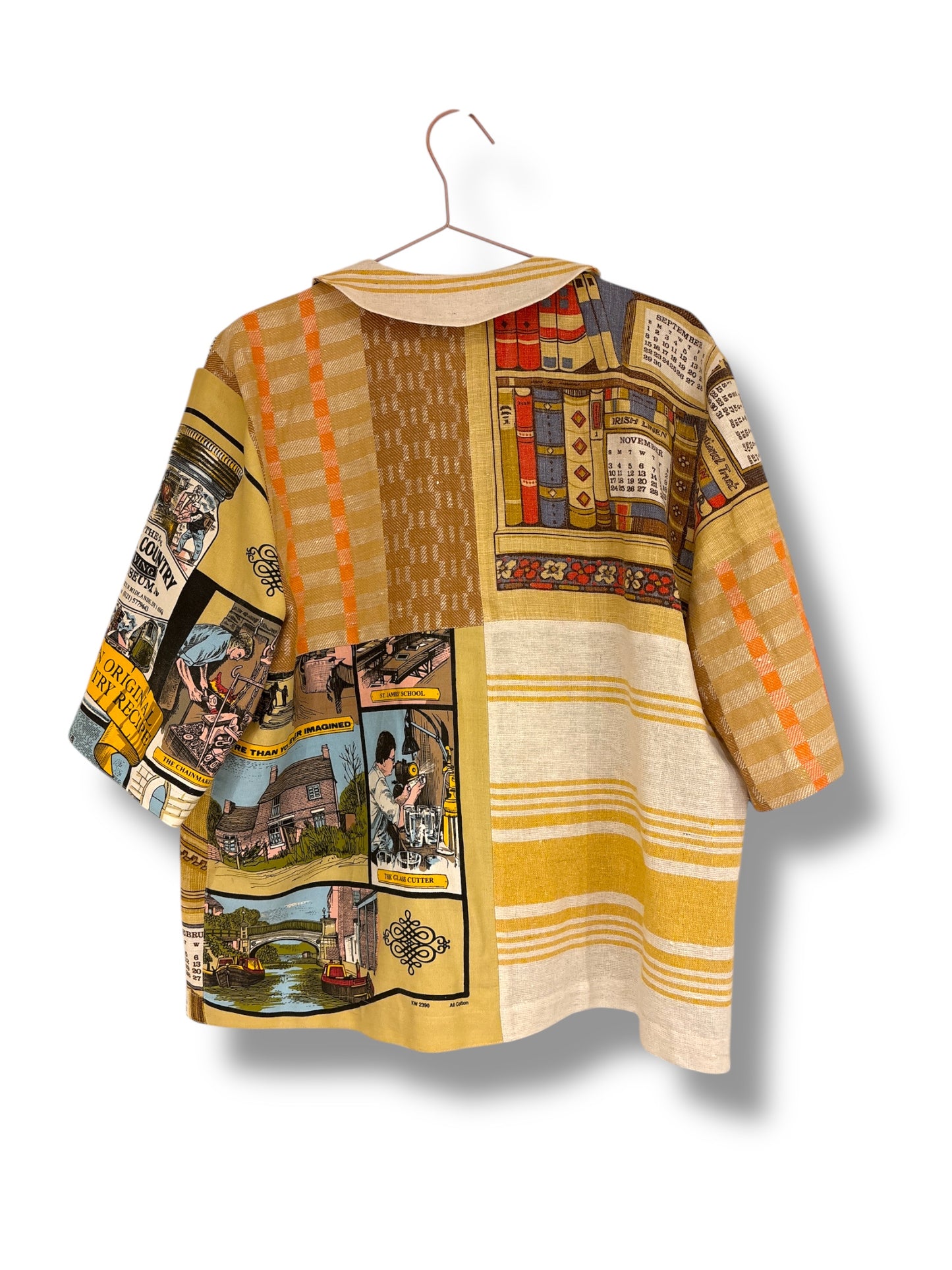 One size tea-shirt - “Saily boat and elves”