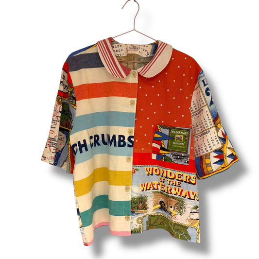 LONGER LENGTH One size tea-shirt “Waterways”