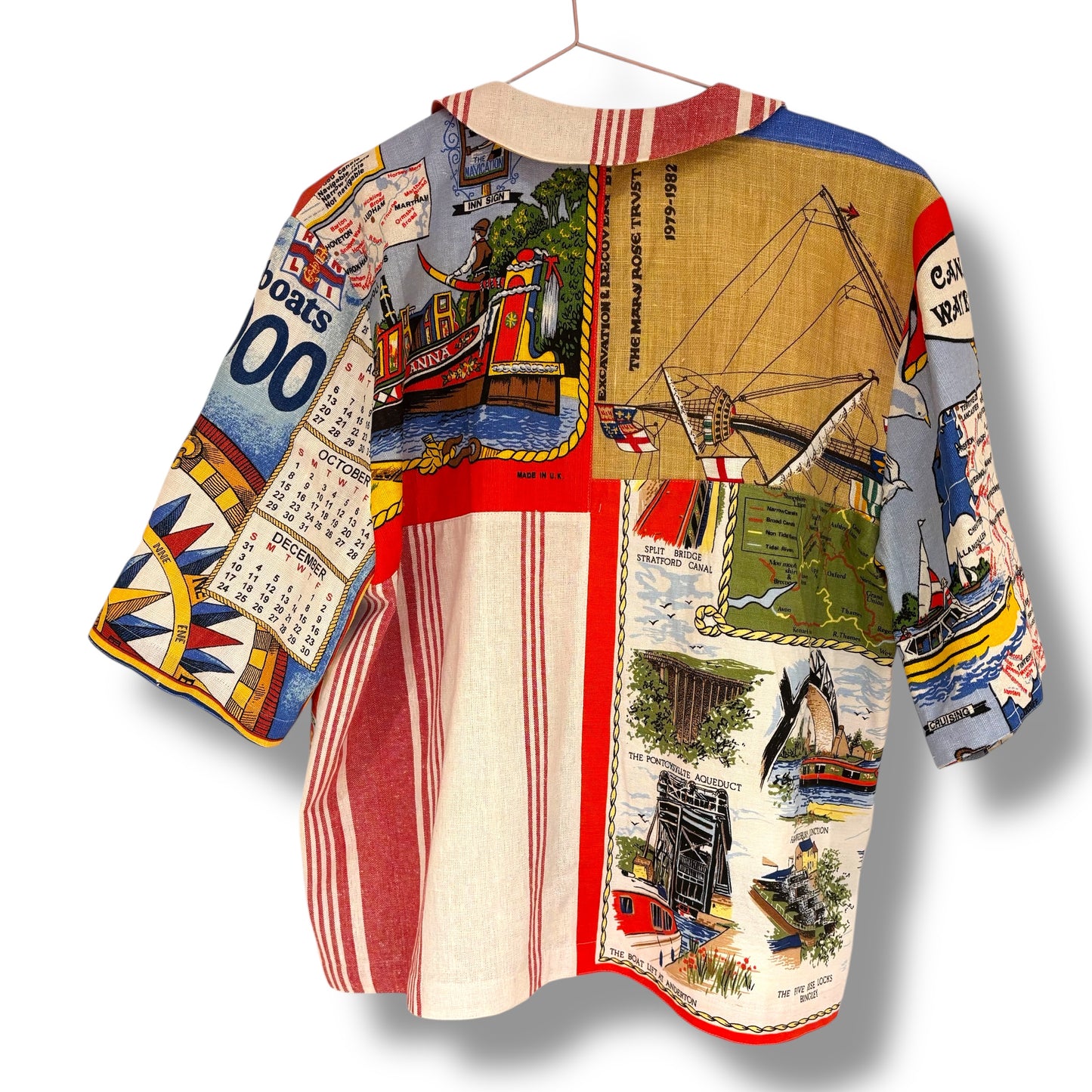 LONGER LENGTH One size tea-shirt “Waterways”