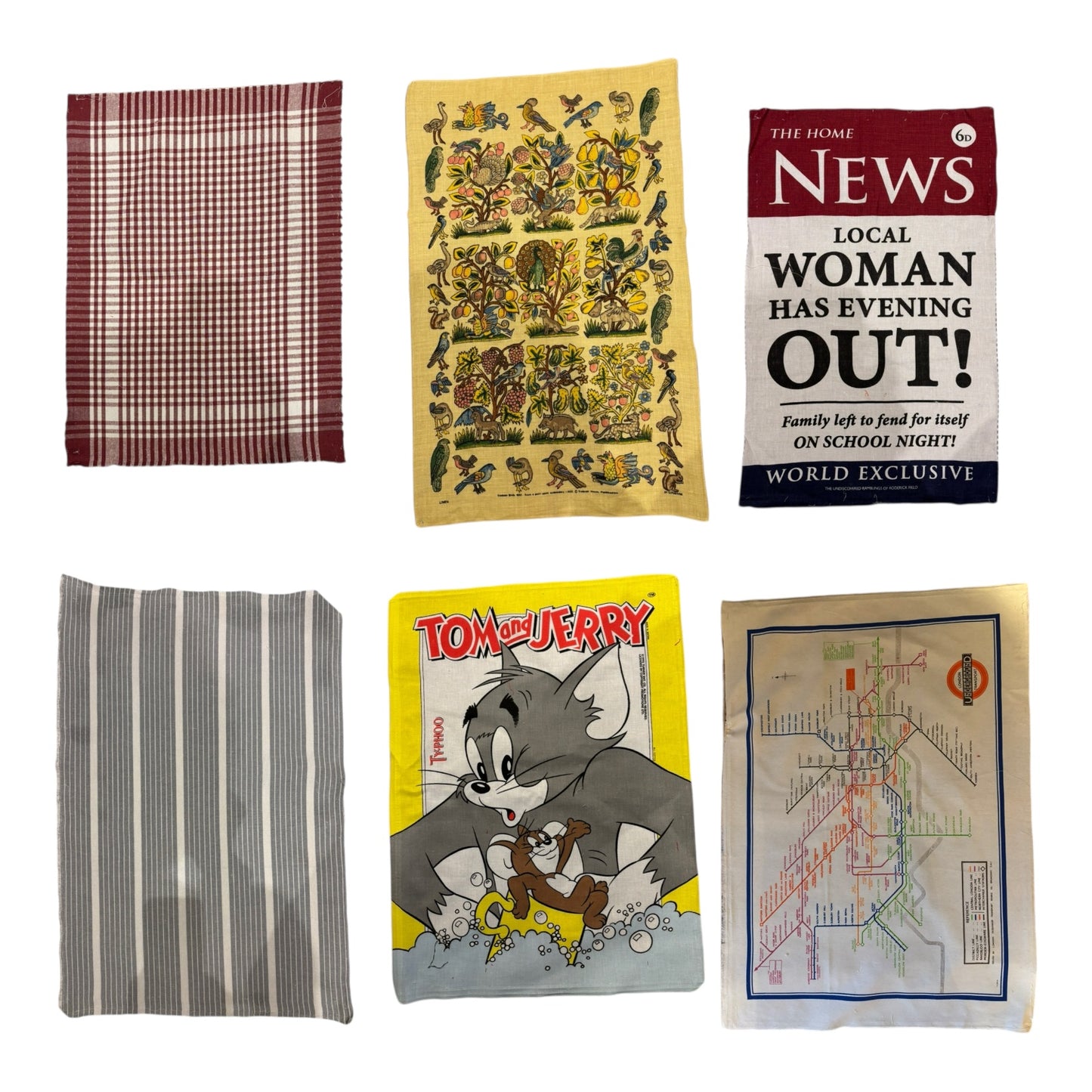 One size Tea-shirt - The Tom and Jerry on London Underground